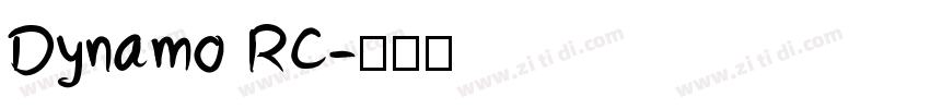 Dynamo RC字体转换